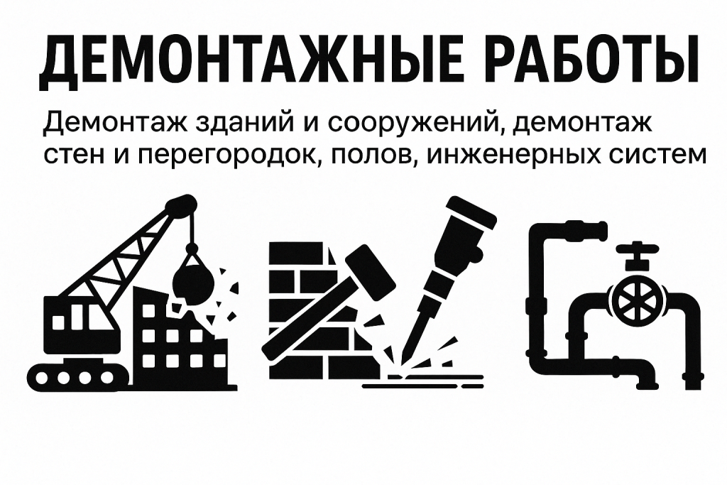 Демонтажные работы