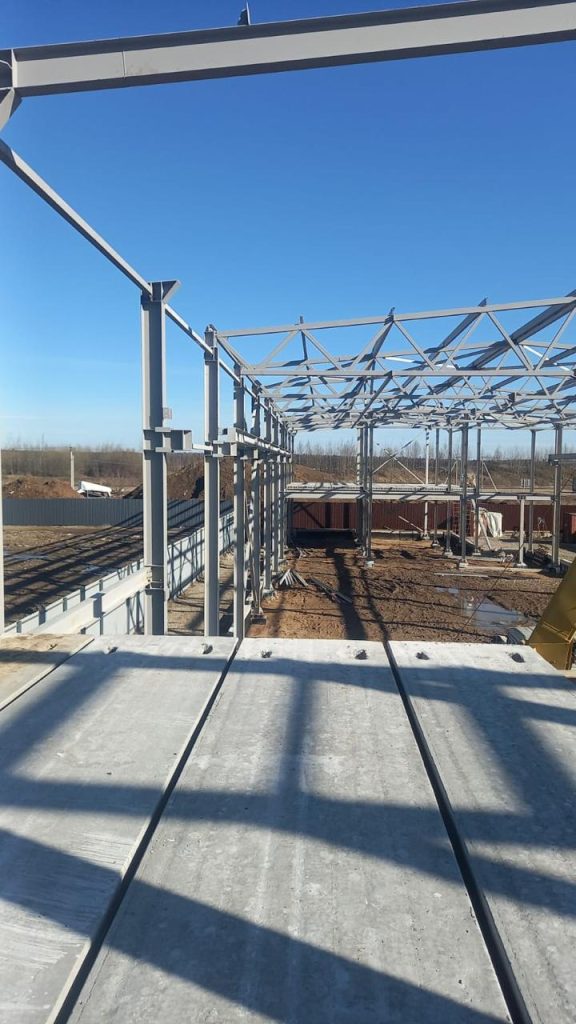 Строительство и монтаж зданий из металлокаркаса